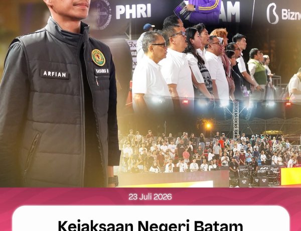 Kepala Sub Seksi II Intelijen Kejari Batam Hadiri Pembukaan FIBA 3x3 Women’s Series di Batam