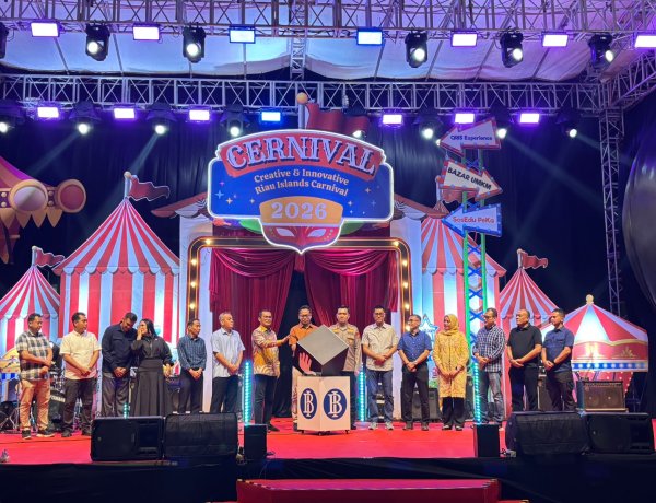Kapolsek Batu Ampar Hadiri Opening Ceremony Cernival 2026, Wujud Sinergi Mendukung Kemajuan Ekonomi Kepulauan Riau