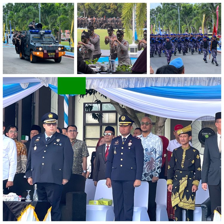 Karutan Batam Hadiri Upacara Hari Bhayangkara ke-80 di Polda Kepri, Perkuat Sinergi Antarinstansi