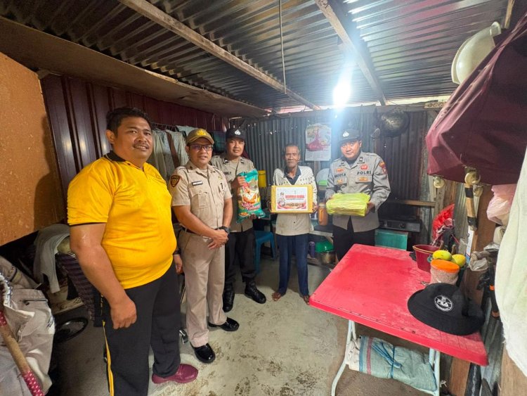 Jumat Berkah, Polres Karimun Terus Salurkan Bantuan Sosial