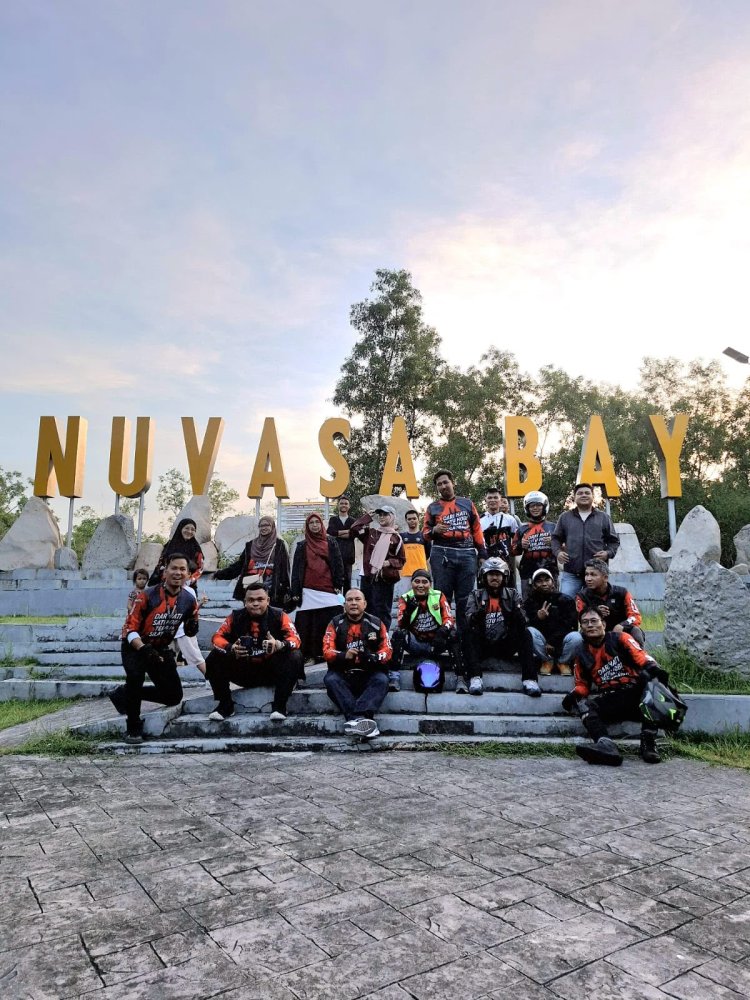Akhir Pekan Seru Bersama Keluarga, HPCI Batam Gelar PCX Bikers Playland di Nuvasa Beach