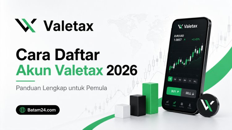 Cara Daftar Akun Valetax 2026: Panduan Lengkap untuk Pemula