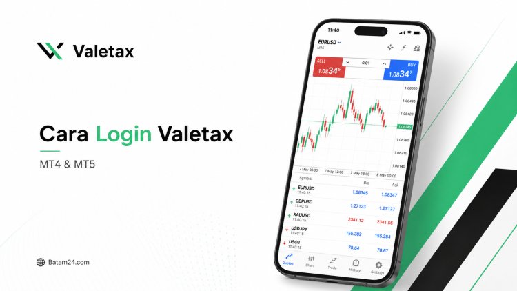 Cara Login Valetax ke MT4 dan MT5 di HP, Panduan untuk Pemula