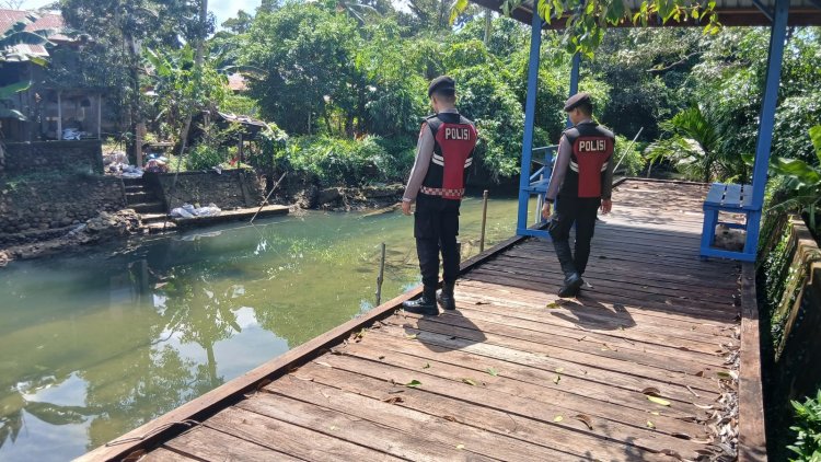 Hadir di Tengah Masyarakat, Polsek Daik Lingga Perkuat Mitigasi Bencana Melalui Patroli Rutin