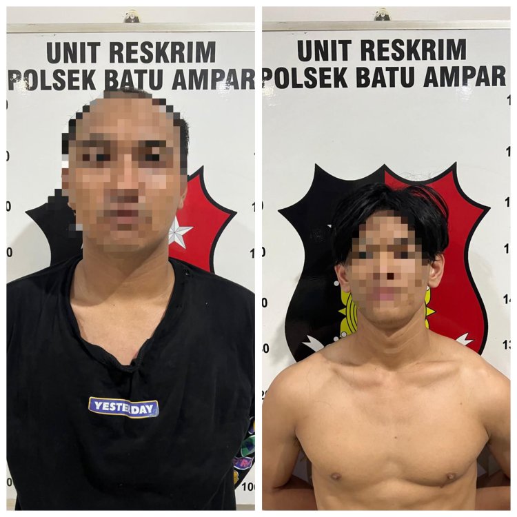 Gerak Cepat Polsek Batu Ampar: Kurang dari 24 Jam, Dua Pemeras dan Penganiaya WNA Malaysia Diringkus