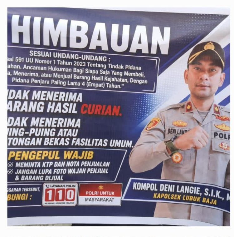 Bhabinkamtibmas Kampung Pelita Gencarkan Pencegahan Penadahan, Edukasi Pengepul Rongsokan Lewat Sambang Kamtibmas