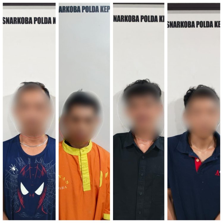 Ditresnarkoba Polda Kepri Bongkar 7 Kasus Narkoba, Sita Ekstasi, Sabu, Ganja dan Etomidate