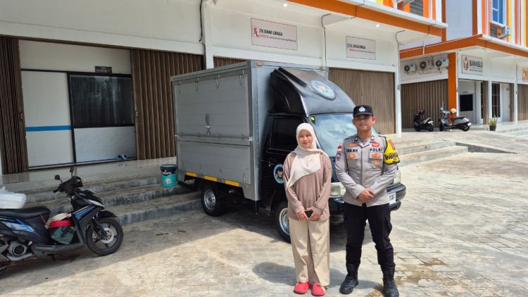 Polsek Daik Lingga Pastikan Aktivitas SPPG Yayasan Kemala Bhayangkari Berjalan Kondusif
