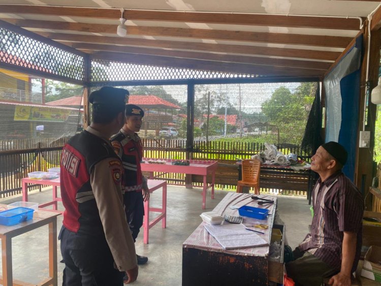 Polsek Daik Lingga Intensifkan Patroli Dialogis Demi Ciptakan Situasi Aman dan Kondusif