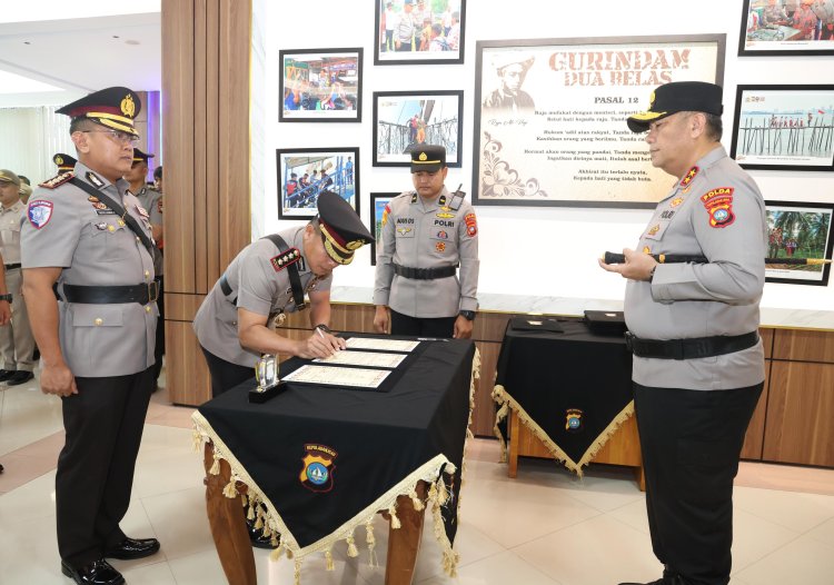 Rotasi Pejabat Utama Polda Kepri, Kapolda Tekankan Profesionalisme dan Pelayanan Masyarakat
