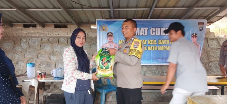 Jumat Curhat Polsek Batu Ampar Perkuat Sinergi Warga, Ajak Manfaatkan Layanan Polisi 110