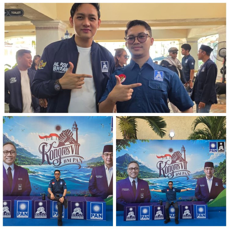 Muhamad Ibnuh Bawa Aspirasi Batam di Kongres VII BM PAN di Banten