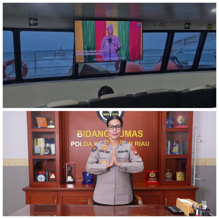 Inovasi Polda Kepri: Audiovisual Gurindam 12 Hadir di Kapal Ferry, Bioskop, dan Televisi