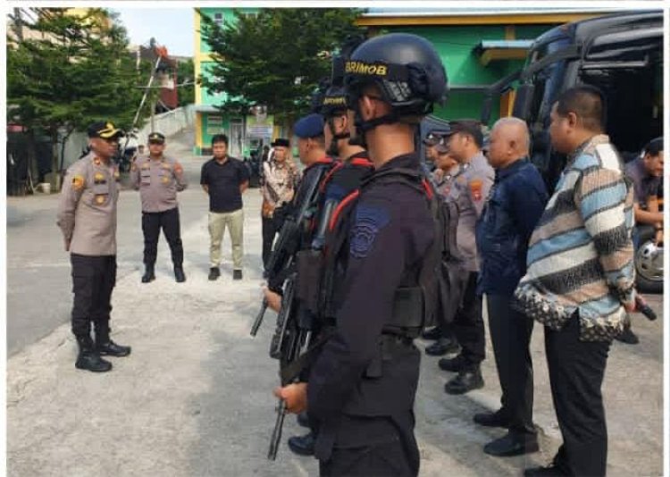 Polsek Lubuk Baja Amankan Kuliah Umum Duta Besar Palestina dan Penandatanganan MoU di Universitas Ibnu Sina
