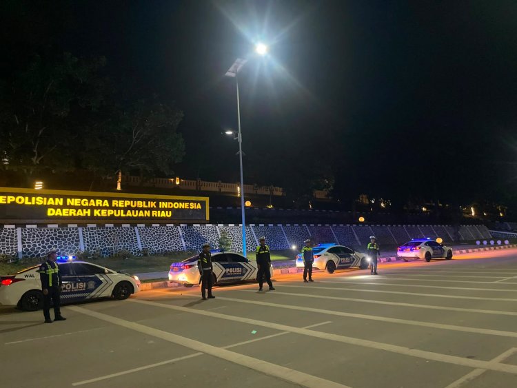 Satlantas Polresta Barelang Intensifkan Patroli Malam, Cegah Balap Liar dan Gangguan Kamtibmas