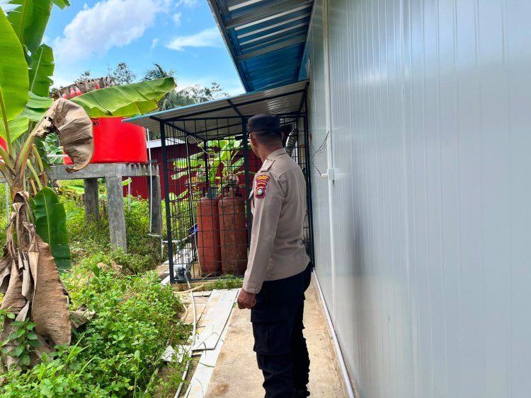 Polsek Daik Lingga Pastikan Keamanan SPPG Desa Duara Tetap Kondusif