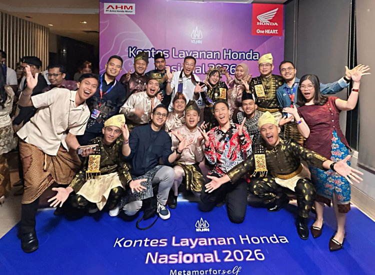 Capella Honda Kepri Kirim Lima Delegasi ke Kontes Layanan Honda Nasional 2026, Team Leader Tembus Enam Besar Nasional