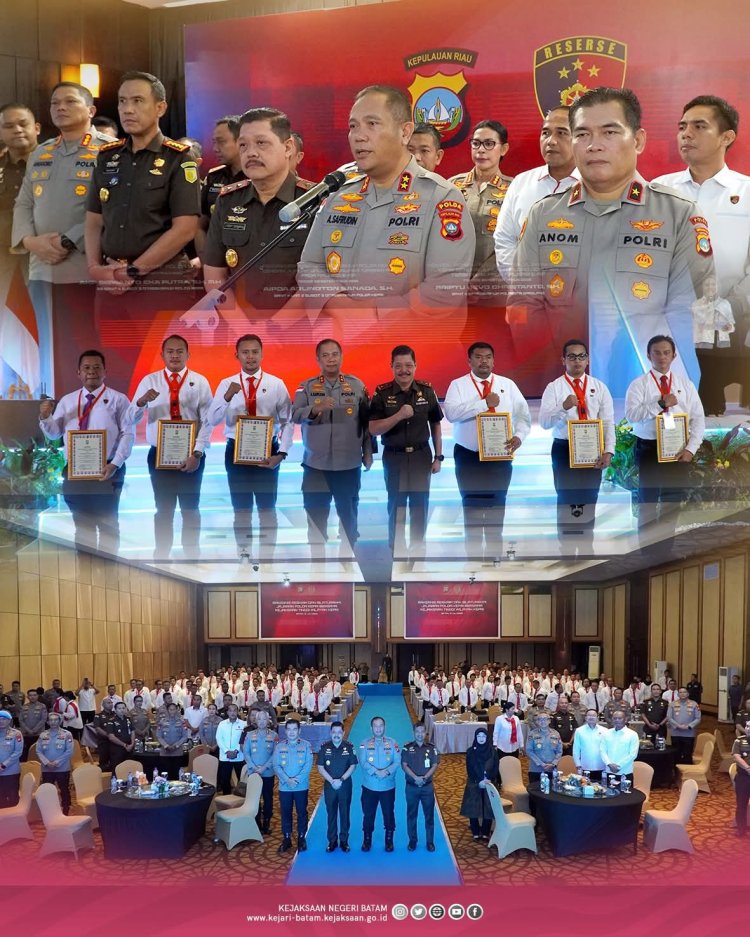 Kajari Batam Hadiri Rakernis Reserse Kriminal Polda Kepri, Perkuat Sinergi Penegakan Hukum