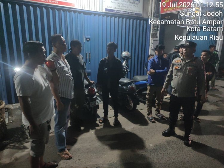 Respons Cepat Layanan Polisi 110, Polsek Batu Ampar Datangi TKP Dugaan Penggelapan Kendaraan di Sungai Jodoh
