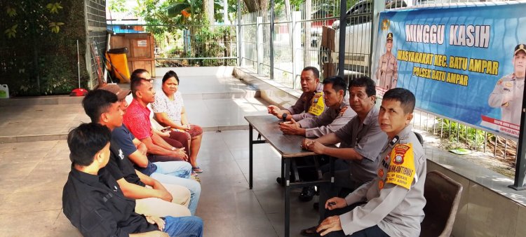 Minggu Kasih Kamtibmas, Polsek Batu Ampar Ajak Warga Sei Jodoh Perkuat Sinergi Jaga Keamanan Lingkungan