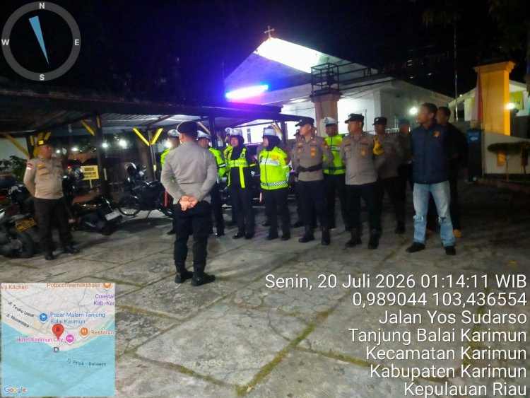Nobar Final Piala Dunia 2026 di Karimun Kondusif, Kapolres Karimun Apresiasi Masyarakat