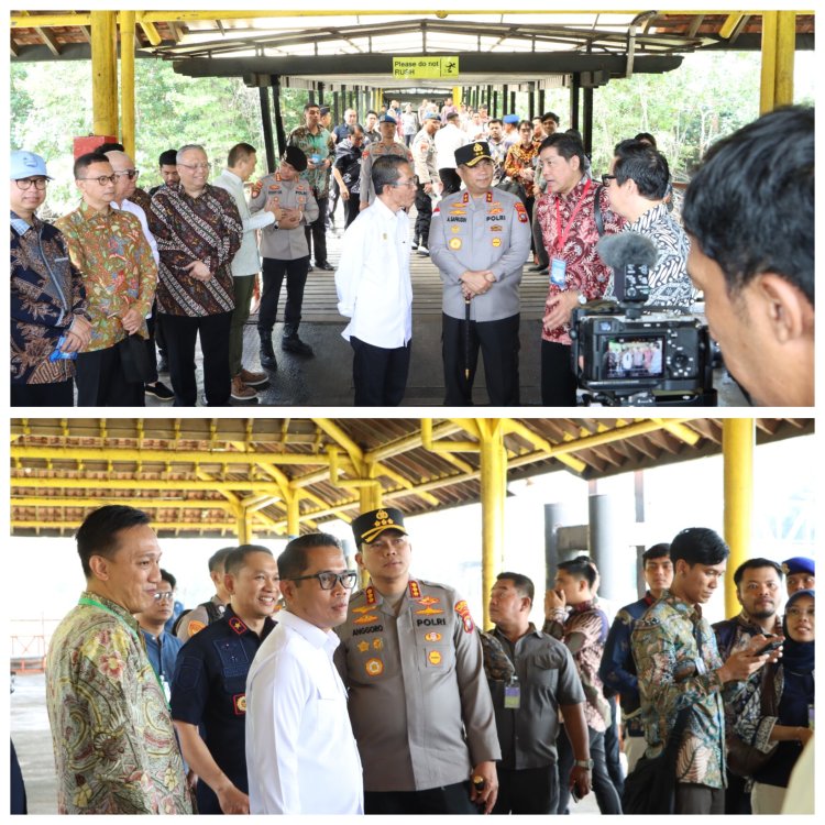 Kapolresta Barelang Dampingi Kapolda Kepri Amankan Kunjungan Wakil Perdana Menteri Singapura di Nongsa Village