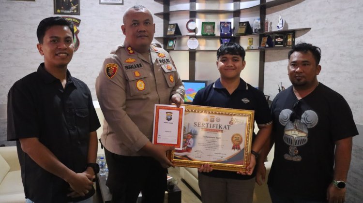 Putra Daerah Lingga Torehkan Prestasi di Hari Bhayangkara ke-80