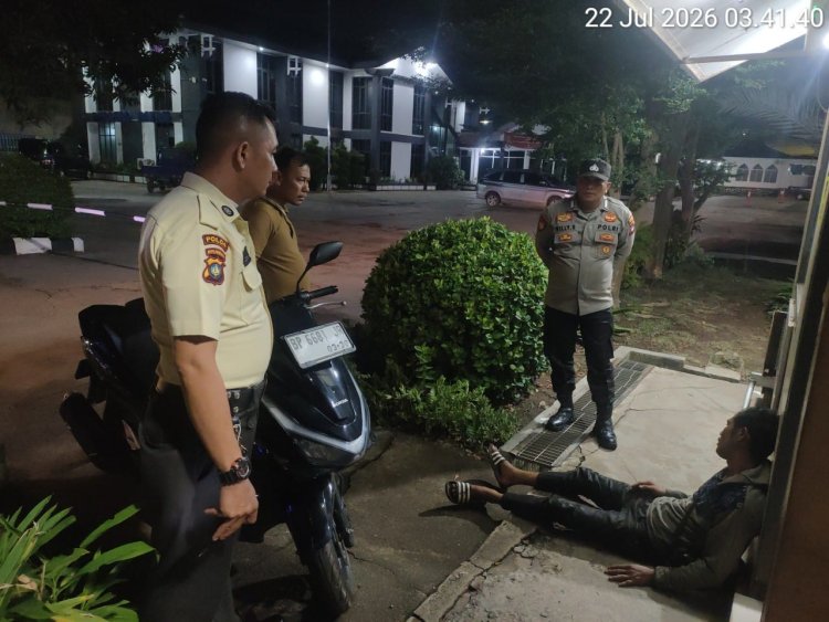 Respons Cepat Laporan Masyarakat Melalui Layanan Polisi 110, Personel Polsek Batu Ampar Datangi TKP di Sungai Jodoh