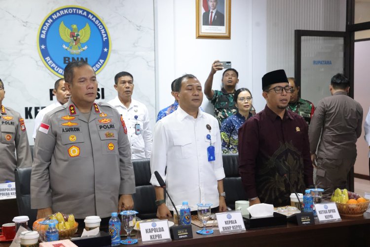 Kapolda Kepri Hadiri Peringatan HANI 2026, Perkuat Sinergi Berantas Narkoba Demi Indonesia Emas 2045