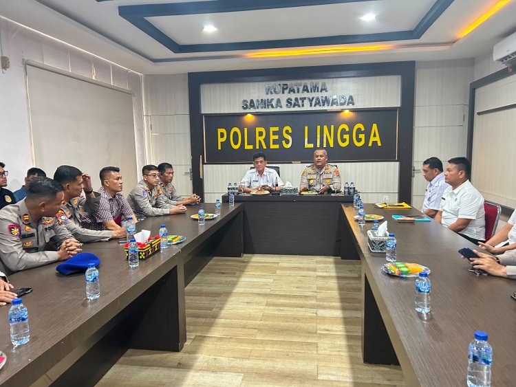 Perkuat Transparansi dan Akuntabilitas, Polres Lingga Terima Audit PNBP dan BLU Itwasda Polda Kepri