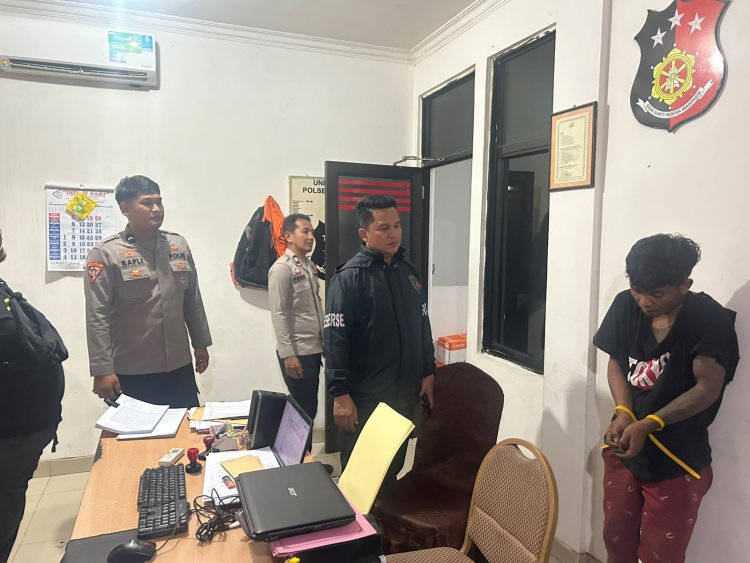 Respon Cepat Layanan Polisi 110, Personel Polresta Barelang Amankan Situasi di TKP Pencurian Bengkong