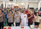 Kapolsek Bengkong Sosialisasikan Ketentuan Izin Keramaian kepada Ketua KBG Paroki Santo Damian untuk Menjaga Ketertiban Masyarakat