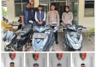 Polsek Sei Beduk Bersama Tim Gabungan Polresta Barelang Ungkap Tiga Kasus Curanmor