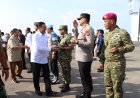 Kabareskrim Polri Tiba di Batam, Kapolresta Barelang Sambut Kedatangan Rombongan dalam Agenda Pemusnahan Barang Bukti Narkoba