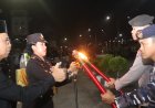 Kapolres Karimun Pimpin Taptu dan Pawai Obor HUT RI Ke-81
