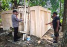 Peduli Fasilitas Air Bersih, Polsek Senayang Renovasi Sumur Bor di Desa Rejai