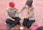 Dokkes Polres Lingga Periksa Kesehatan Personel Jelang Latihan Dalmas