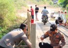 Polsek Singkep Barat Revitalisasi Jembatan Merah Putih, Perkuat Keamanan Akses Warga dan Pelajar