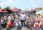 5.000 Warga Padati Pawai Karnaval HUT ke-81 RI di Dabo Singkep, Polres Lingga Kerahkan 52 Personel