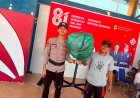 Polsek Senayang Kawal Jalan Santai HUT ke-81 RI, Kegiatan Berlangsung Aman dan Kondusif