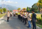 Pawai Pembangunan di Daik Lingga Dikawal Ketat, Polsek Daik Siagakan 18 Personel