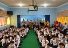 Police Go To School Polres Lingga Edukasi Pelajar SMPN 001 Singkep Cegah Bullying dan Kenakalan Remaja