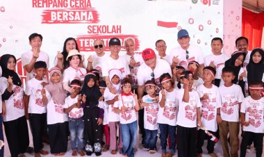 Kapolresta Barelang Dampingi Kepala BP Batam dalam Kegiatan Ceria Bersama di Lokasi Pembangunan Sekolah Rakyat Terintegrasi Merah Putih