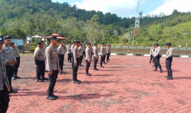 Polres Lingga Asah Kemampuan Peleton Dalmas Perkuat Respons Cepat Menghadapi Potensi Kerawanan