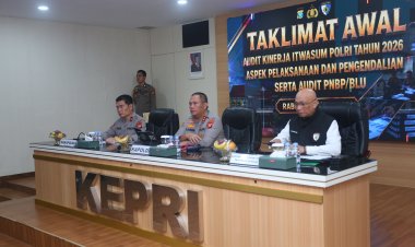 Audit Kinerja Itwasum Polri Tahap II 2026 Dimulai, Kapolda Kepri Tegaskan Komitmen Perkuat Tata Kelola Organisasi