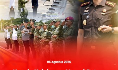 Kajari Batam Sambut Kedatangan Panglima TNI di Bandara Hang Nadim, Perkuat Sinergi Forkopimda Kepri