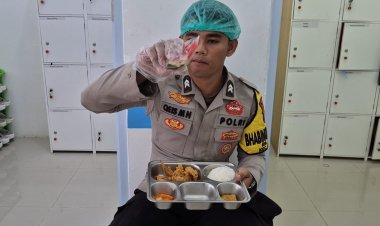 Food Safety SPPG Polres Lingga Jamin Menu MBG Aman, Higienis, dan Bergizi