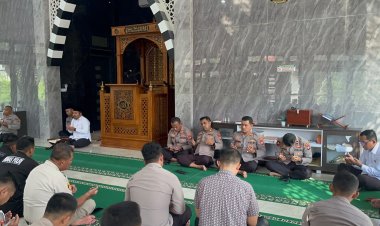 Polres Lingga Tingkatkan Keimanan dan Integritas Personel Melalui Kegiatan Binrohtal