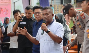 Polres Lingga Bersama Pemda Hadirkan Pangan Murah dan Layanan Kesehatan bagi Masyarakat