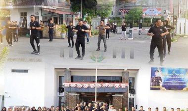 Kejari Batam Gelar Senam Pagi Bersama Kajati Kepri, Perkuat Soliditas dan Budaya Kerja Sehat